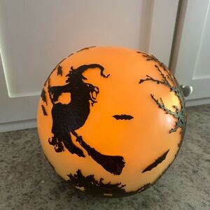 Halloween Glowing Luminary Globe decoration light up